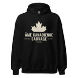 Âme canadienne sauvage Hoodie